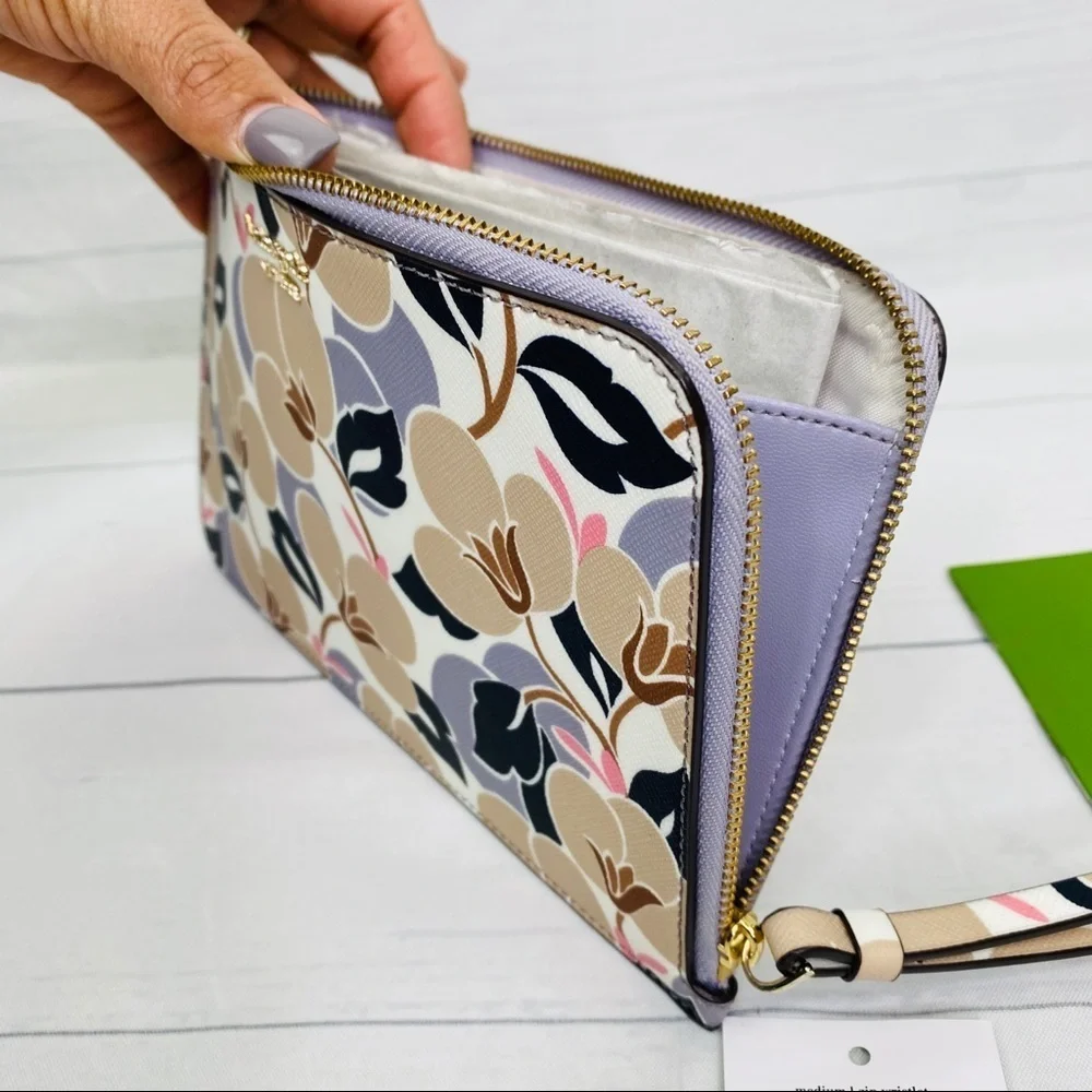 Kate ♠️Spade | Medium 1-ZIP Wristlet
